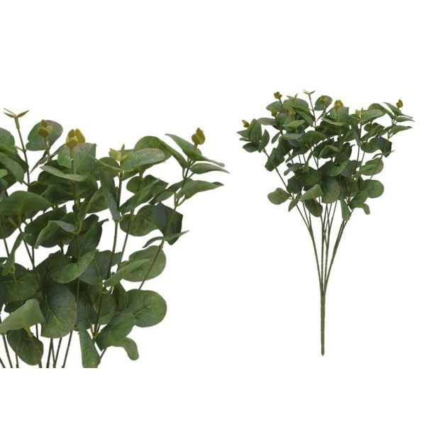 RAMO EUCALIPTO X 12 - 50 CM (VERDE/CL)
