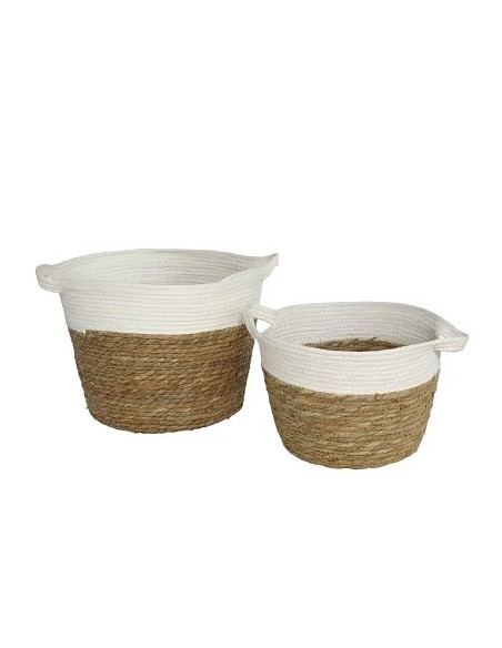 S/2 CESTAS SEVILLA 33x33x24CM