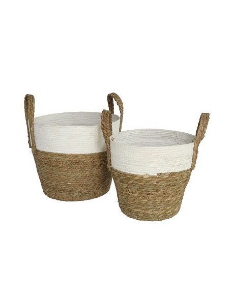 S/2 CESTAS SEVILLA 34,5X34,5X31,5CM