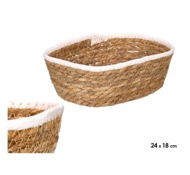 CESTO RECTANGULAR 24X18CM BLANCO
