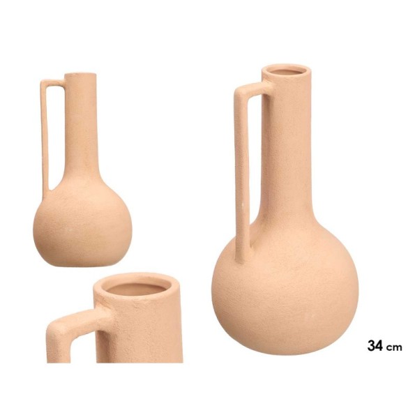 JARRON TINAJA 34CM TIERRA