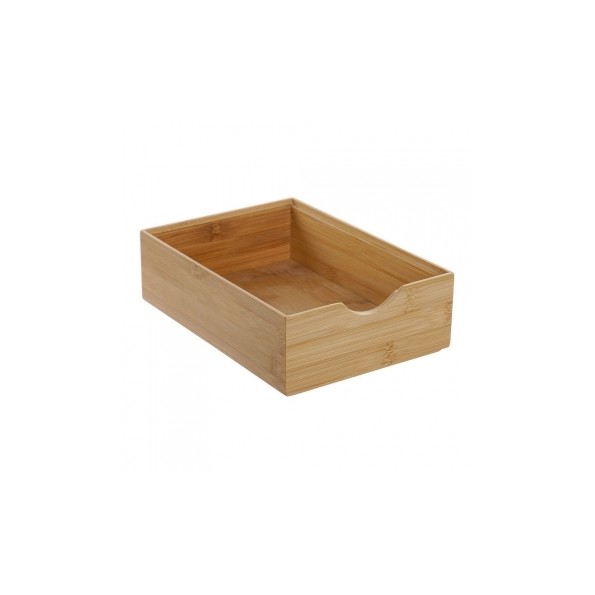 ORGANIZADOR BAMBU 23X15,2X6,4 CAJON NATURAL