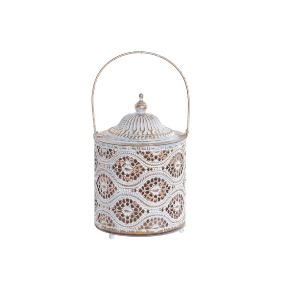 DECORACION LUMINOSA LED METAL 11,5X11,5X15,5