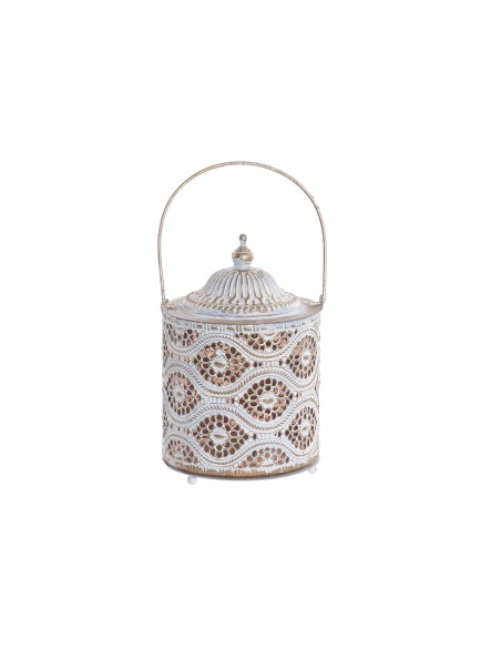 DECORACION LUMINOSA LED METAL 11,5X11,5X15,5