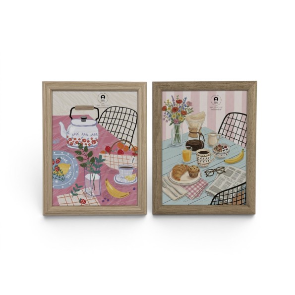MARCO FOTO 20X25 MDF CRISTAL 17X3X22 2 SURT.