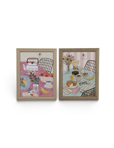 MARCO FOTO 20X25 MDF CRISTAL 17X3X22 2 SURT.