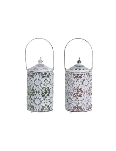 DECORACION LUMINOSA LED METAL 9X9X17 2 SURT.