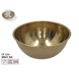 ENSALADERA ROSEFH 17CM 860ML DORADO