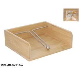 SERVILLETERO BAMBU 7X18.5X21.5CM