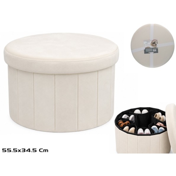 PUF OTOMANO 60L 55,5X34,5CM