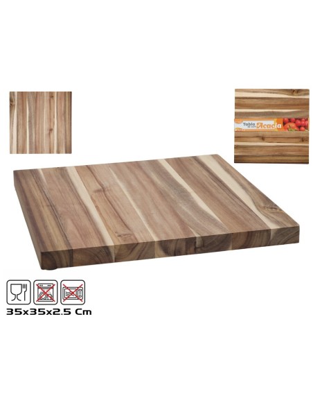TABLA DE CORTE ACACIA 35X35X2,5CM