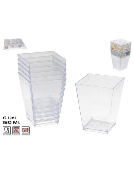 BOWL PLASTICO X6 150ML