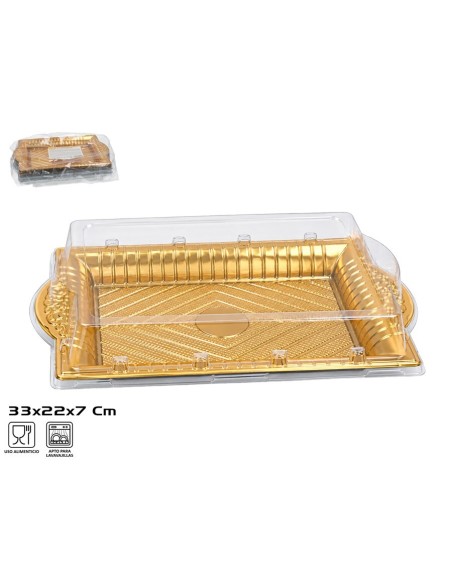 CAJA RECTANGULAR PASTEL 33X22X7CM