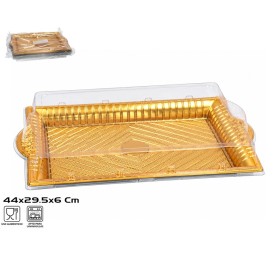 CAJA RECTANGULAR PASTEL 44X29.5X6CM