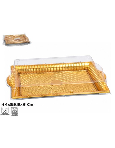 CAJA RECTANGULAR PASTEL 44X29.5X6CM
