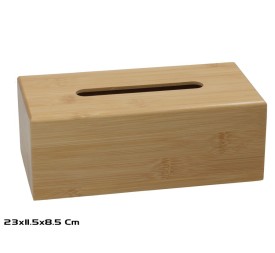 CAJA PAÑUELOS BAMBU 23X11.5X8.5CM