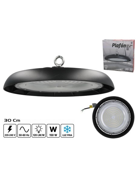 PLAFON LED BLANCA 150W 120LM 30X10CM