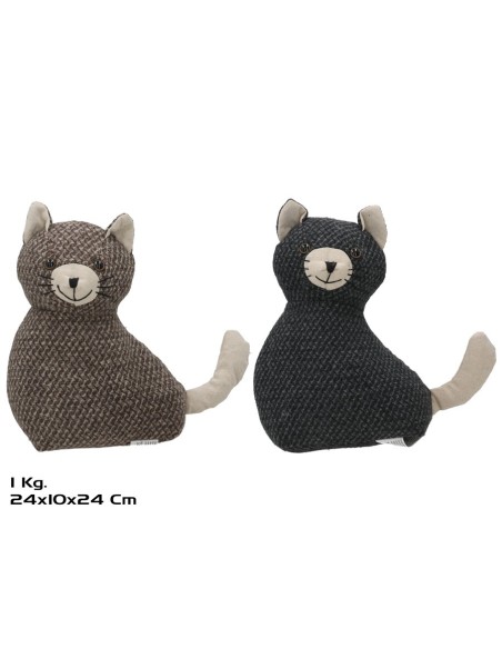 TOPE PUERTA KIUT 1KG 24CM GATO 2 SURT