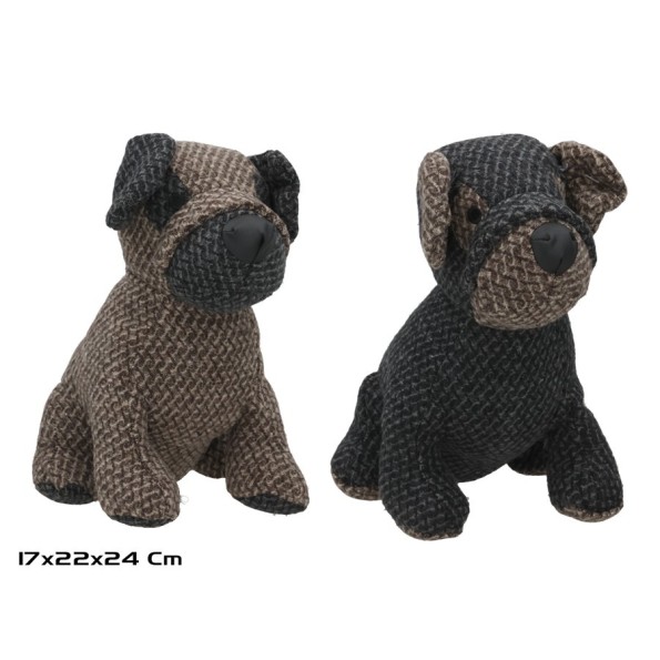 TOPE PUERTA KIUT 1KG 24CM PERRO 2 SURT