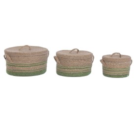 CESTA SET 3 SEAGRASS 32X32X17 NATURAL