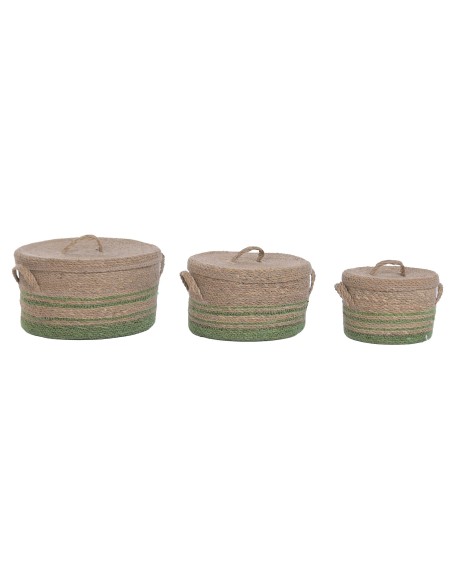 CESTA SET 3 SEAGRASS 32X32X17 NATURAL