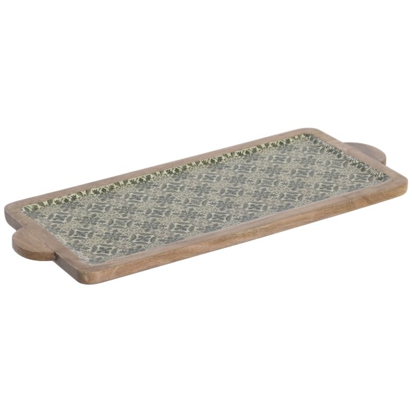 BANDEJA MANGO 50X21,5X2 LACADO VERDE