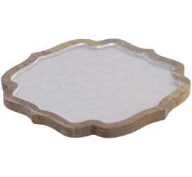 BANDEJA MANGO 25X25X1,5 LACADO BLANCO