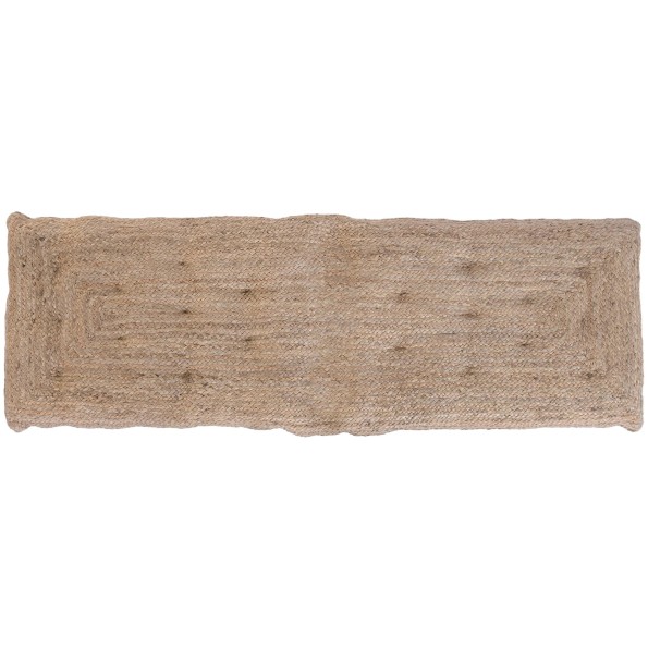 CABECERO CAMA YUTE ALGODON 176X8X58 NATURAL MARRON