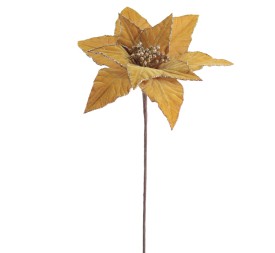 POINSETTIA VELVET 60 CMS (NAV3624-42)