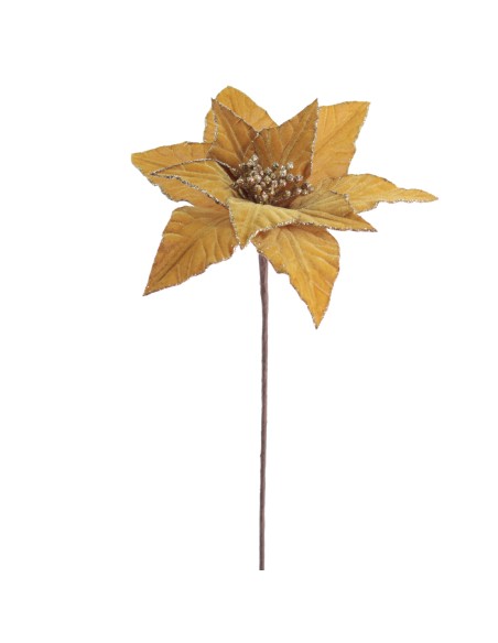 POINSETTIA VELVET 60 CMS (NAV3624-42)
