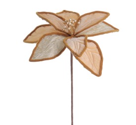POINSETTIA VELVET 36 CMS (NAV3671-31)