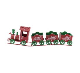 TREN METAL 103,5X16X30,5 ROJO