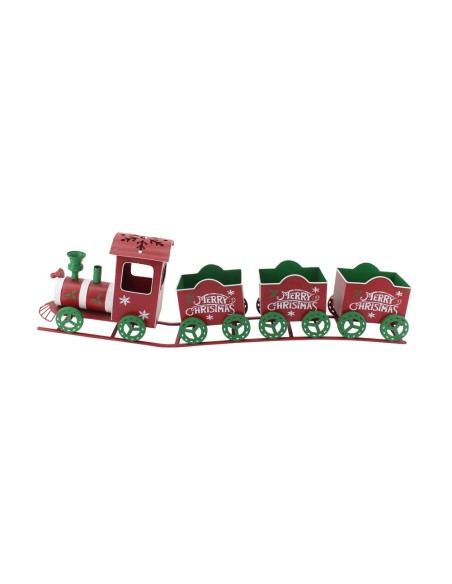 TREN METAL 103,5X16X30,5 ROJO