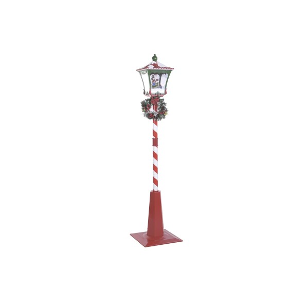 FAROLA LED 40,5X40,5X182 MOVIMIENTO MUSICAL