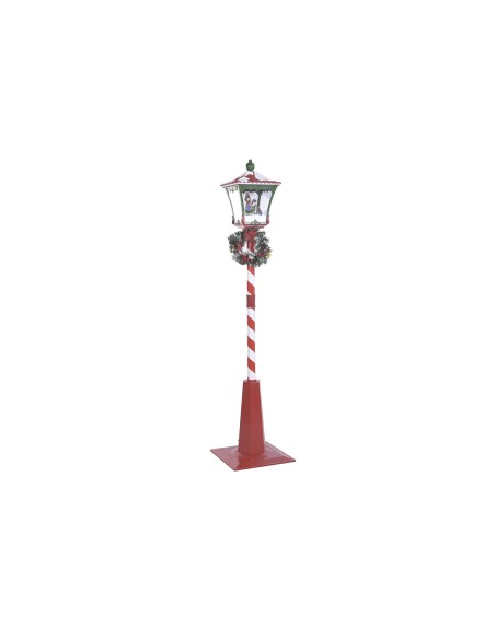FAROLA LED 40,5X40,5X182 MOVIMIENTO MUSICAL
