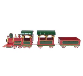 TREN METAL 126X18,5X28 ROJO