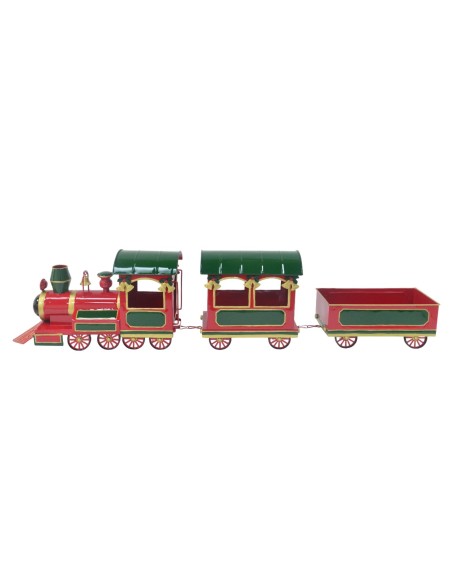 TREN METAL 126X18,5X28 ROJO