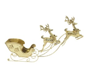 TRINEO METAL 90,5X18X58 DORADO