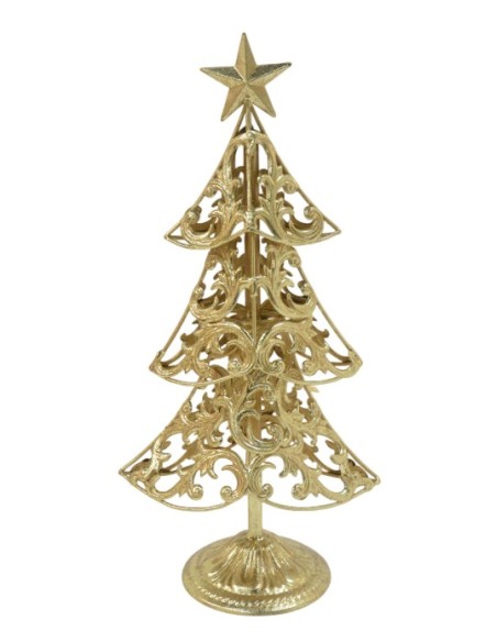 ARBOL METAL 24X14X49,5 DORADO