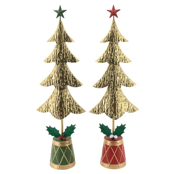 ARBOL METAL 30X15,5X92 ROJO