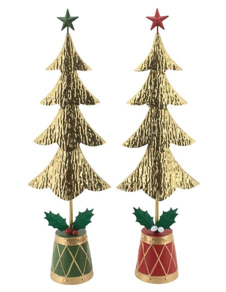 ARBOL METAL 30X15,5X92 ROJO