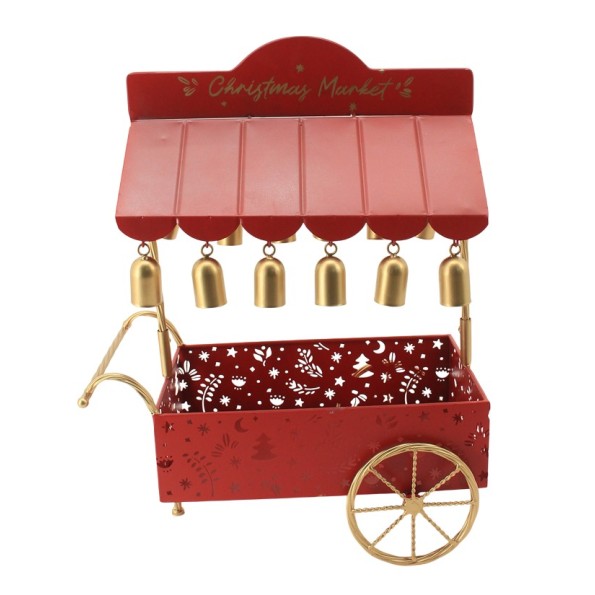 CARRO METAL 42X26X57,5 ROJO