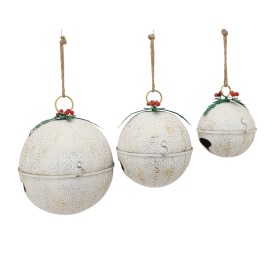 DECORACION COLGANTE SET 3 METAL 50,5X50,5X62 35 cm