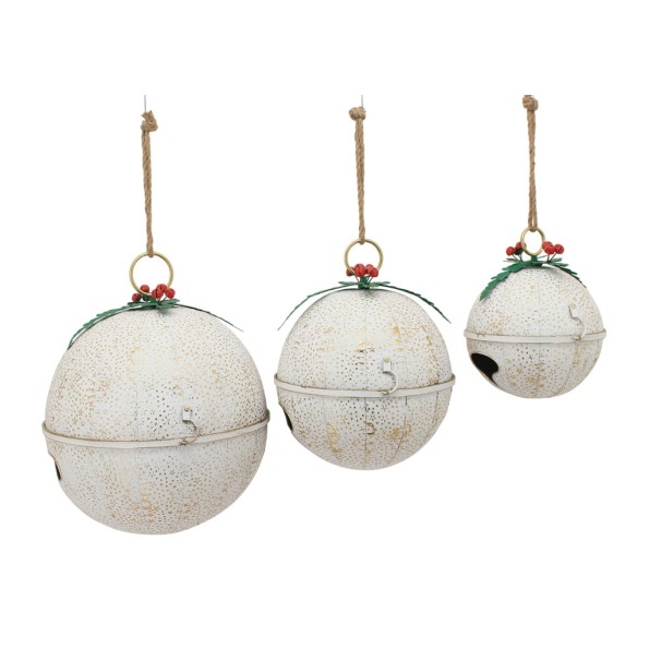 DECORACION COLGANTE SET 3 METAL 50,5X50,5X62 35 cm