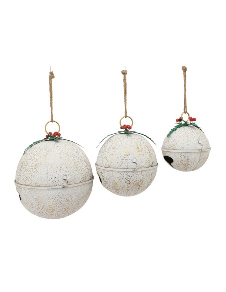 DECORACION COLGANTE SET 3 METAL 50,5X50,5X62 35 cm