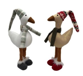 FIGURA POLIESTER 13X22X40 55CM PATO 2 SURT.