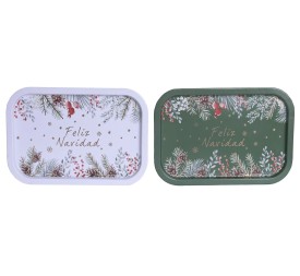 BANDEJA METAL 34X23X1,5 DORADO 2 SURT.