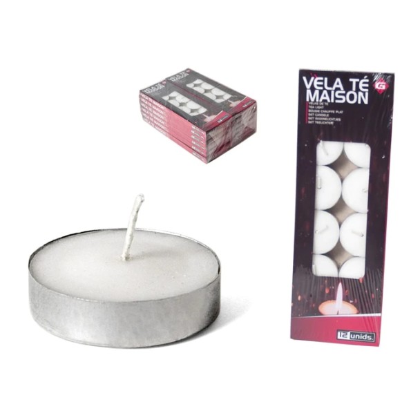 SET VELAS TE X12 MAISON