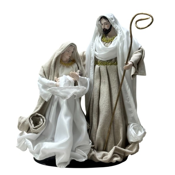 NACIMIENTO POLIESTER 27X24X40 BLANCO