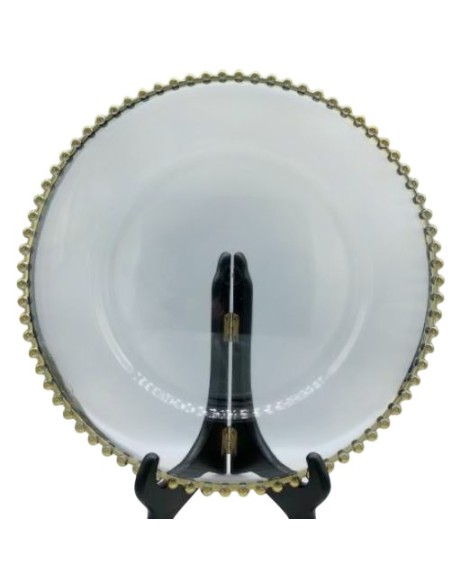 BAJOPLATO PP 33X33X3 DORADO